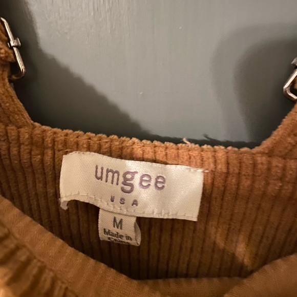 Umgee Corduroy Overall Dress - Picture 3 of 3